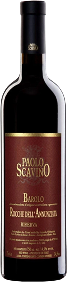 Barolo “Rocche dell’Annunziata” Riserva Magnum DOCG Paolo Scavino 2016