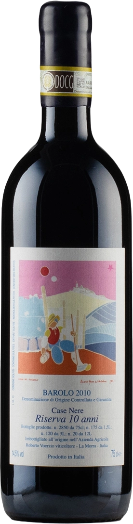 Barolo DOCG "Case Nere" Riserva 10 Anni Voerzio 2010