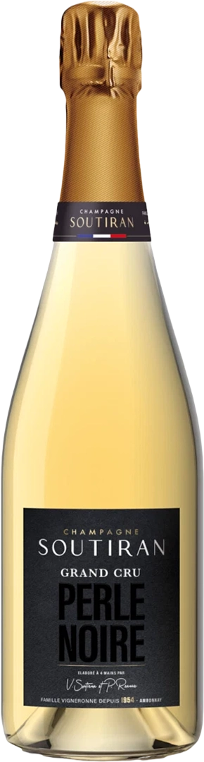 Champagne Brut "Perlé Noir" AOC Soutiran N.A.