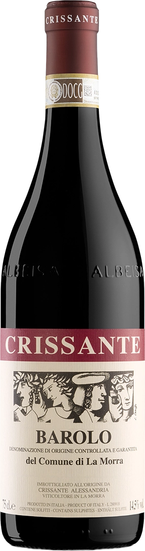 Barolo DOCG del Comune di La Morra Crissante Alessandria 2016