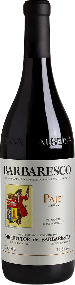 Barbaresco Riserva “Pajè” DOCG Produttori del Barbaresco 2016
