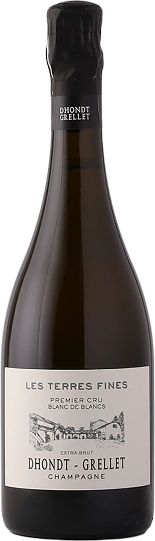 Champagne Extra Brut Blanc de Blancs Premier Cru “Les Terres Fines” AOC Dhondt-Grellet NA