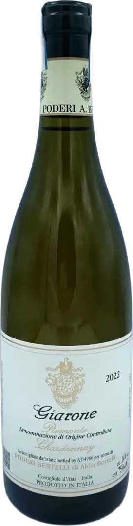 Piemonte Chardonnay “Giarone” DOC Poderi Bertelli di Aldo Bertelli 2022