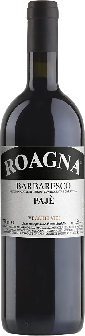 Barbaresco “Pajè Vecchie Vigne” Roagna DOCG Roagna 2018